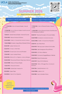 CCAS Summer Classes 2026 Flyer